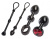 StRubber Malesation Alu Cock-Grip Set klein - Набор для анального удовольствия StRubber Malesation Alu Cock-Grip Set klein - Набор для анального удовольствия