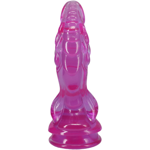 Фэнтезийный фаллоимитатор Doc Johnson Crystal Jellies Invader 8.5 Inch, 21,6 см