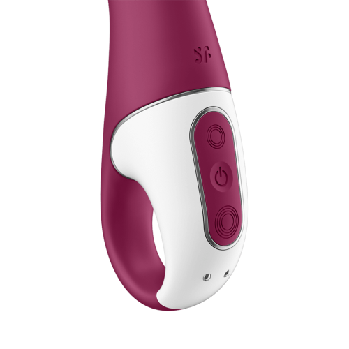 Satisfyer - A-Mazing 1 - Инновационный вибратор для точки А, 21.7х3.8 см (ягодный)
