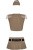 Игровой эротический костюм солдата Obsessive 814-CST-4 soldier  (L/XL)