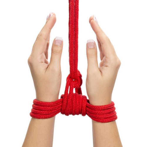 LoveToy - Fetish Bondage Rope - Мотузка 8 мм, 10 м (червоний) - купити в Києві, Україні
