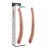LoveToy King Size Realistic Ladykiller Tapered Double Penetration 14 " - Большой двухсторонний фаллоимитатор реалистик, 36.5х4 см