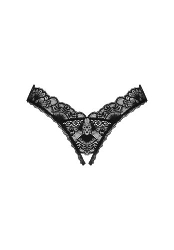 Obsessive Donna Dream - Мереживні стрінги, XS/S (чорний) - купити в Києві, Україні