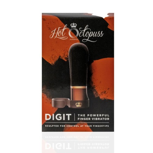 Hot Octopuss DiGiT - Вибратор на палец, 8,8 см (черный)