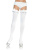 Leg Avenue Opaque Thigh Highs - плотные чулки с бантиками (белый) Leg Avenue Opaque Thigh Highs - плотные чулки с бантиками (белый)