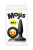 NS Novelties Mojis Mini Plug #ILY маленькая анальная пробка, 8.6х2 см (черный) NS Novelties Mojis Mini Plug #ILY маленькая анальная пробка, 8.6х2 см (черный)