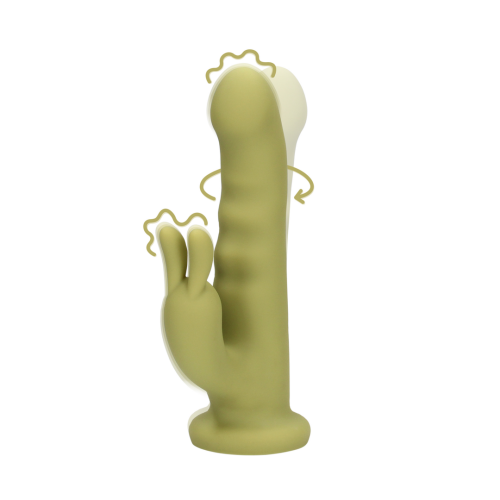Вибратор-кролик Loveline Ultra Soft Silicone Rotating