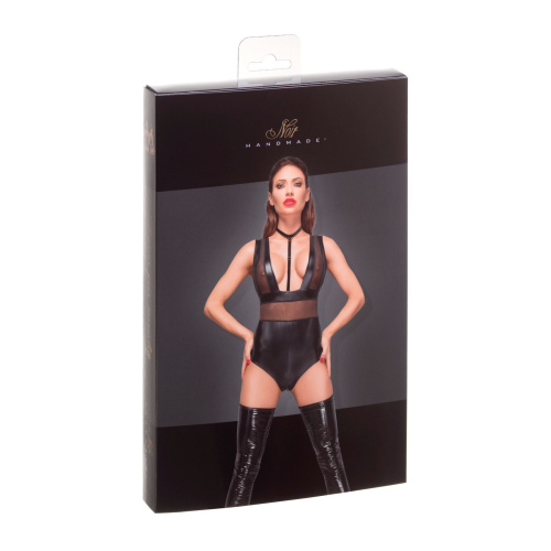 Боді з мокрим ефектом Noir Handmade F183 Powerwetlook body, XXL - купити в Україні | Секс шоп SEX-SHOP.ua