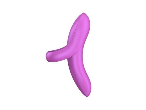 Satisfyer Bold Lover - Вибратор на палец, 9.3х4.5 см (розовый)