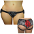 Sportsheets - SizePlus Grey&Black Lace Corsette - Трусы для страпона