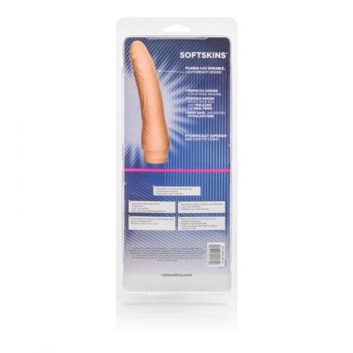 CalExotics SoftSkins Veined Dong  реалистичный фаллоимитатор, 19х4 см