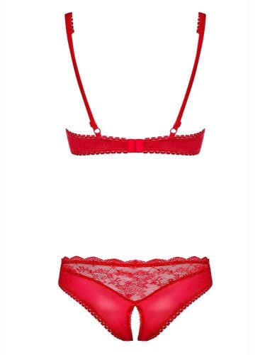 Obsessive Lovica set - эротический комплект, L/XL (красный)