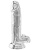 Фаллоимитатор Get Real Clear Dildo 7 inch, 18 см