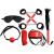 БДСМ набор Secret Play Secret Pleasure Red & Black Collection Bondage Kit БДСМ набор Secret Play Secret Pleasure Red & Black Collection Bondage Kit