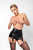 Виниловые шортики с доступом и подвязками Noir Handmade F325 Glam, XXL Виниловые шортики с доступом и подвязками Noir Handmade F325 Glam, XXL