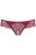 Obsessive Miamor otwarte - кружевные трусики с доступом, L/XL (бордовый)