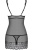 Комплект Obsessive 853-CHE-1 chemise (L/XL) Комплект Obsessive 853-CHE-1 chemise (L/XL)