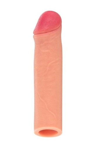 Real Body Real Extender Beast - насадка на член с приоткрытой головкой, +4 см