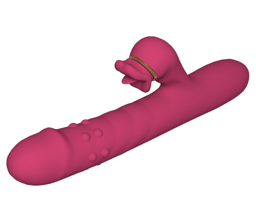 Вибратор кролик B - Series Fox Red Vibrator Rotating And Licking Functions