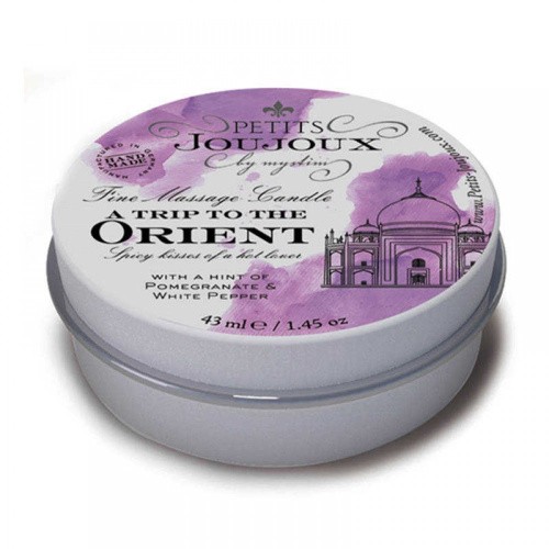 Petits Joujoux Orient - Массажная свечa с ароматом граната и белого перца, 43 мл
