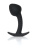 Анальная пробка Boys of Toys Silicone Black Curved Plug - размер M
