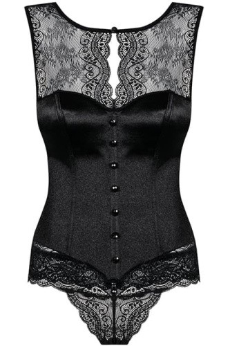 Комплект Obsessive Miamor corset   (L/XL)
