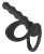Black Velvets Cock & Ball Ring - Анальная насадка, 19 см (черная) Black Velvets Cock & Ball Ring - Анальная насадка, 19 см (черная)