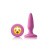NS Novelties Mojis Plug #WTF пробка анальная, 8.6х2 см (розовый)