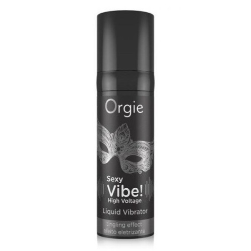 Orgie Sexy Vibe! High Voltage - збуджуючий гель рідкий вібратор, 15 мл - купити в Києві, Україні