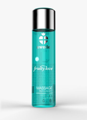 Массажное масло Swede Fruity Love Black Currant With Lime, 120 мл ( смородина с лаймом)
