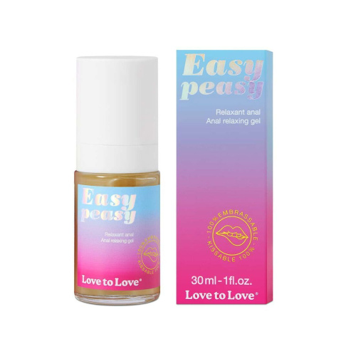 Расслабляющий анальный гель Love To Love Easy Peasy - Anal Relaxing Gel 30 мл