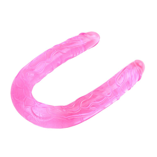 Двухсторонний фаллоимитатор Chisa - Jelly Flexible Double Dong, 50 см