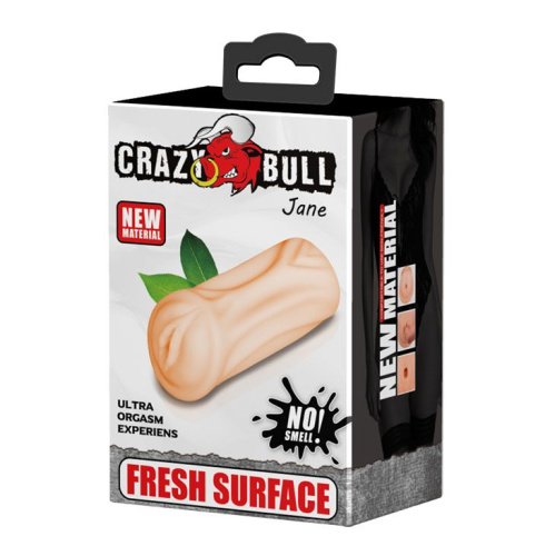 LyBaile Crazy Bull Jane Masturbator - Мастурбатор, 13,5 см (телесный)