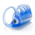 CalExotics Couples Pleasure Cage - виброкольцо, 6х3 см (голубой) CalExotics Couples Pleasure Cage - виброкольцо, 6х3 см (голубой)