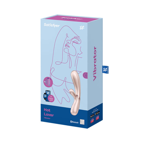 Вібратор-кролик зі смарт управлінням Satisfyer Hot Lover - купити в Києві, Україні