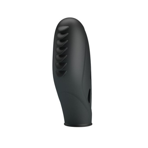 Pretty Love Gilo Finger Vibrator Black - Насадка на палец, 7.8х2.8см (чёрный)