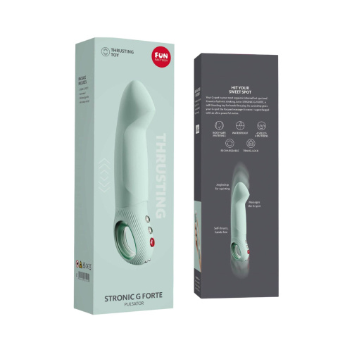 Пульсатор для точки G Fun Factory STRONIC G FORTE, 19 см - купити в Україні | Секс шоп SEX-SHOP.ua