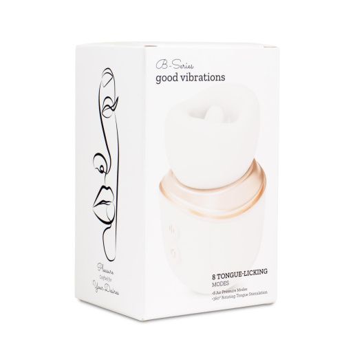 Вакуумний стимулятор з язичком B - Series Lyla Dual Mode Licking & Suction Vibrator - купити в Україні | Секс шоп SEX-SHOP.ua
