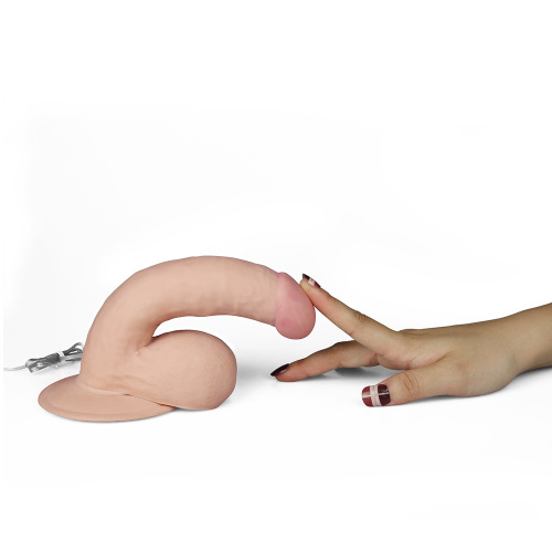 Вібратор LoveToy The Ultra Soft Dude Vibrating 7.5», 18 см - купити в Києві, Україні