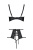 Passion TASMINA SET - Комплект белья с уникальным узором, S/M (черный) Passion TASMINA SET - Комплект белья с уникальным узором, S/M (черный)