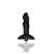 LoveToy Anal Indulgence Collection P Spot Spiral - Анальная пробка, 13х4.5 см (черный)