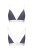 Passion PS007 Top - Спортивный топ с двойными бретелями, L (серый) Passion PS007 Top - Спортивный топ с двойными бретелями, L (серый)