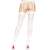 Leg Avenue - Butterfly backseam - Чулки с узором в виде бабочек, O/S (белый) Leg Avenue - Butterfly backseam - Чулки с узором в виде бабочек, O/S (белый)