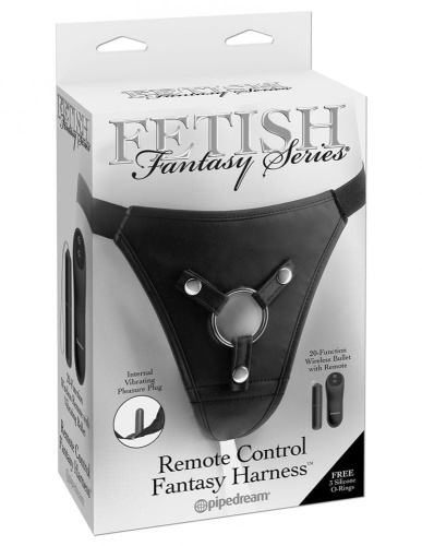 Харнесс с вибропулей на дистанционном управлении Fetish Fantasy Remote Control Fantasy Harness