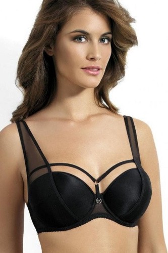 Kinga Onyx PU-427 - Эротический бюстгальтер push up (80B)