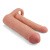 LoveToy Pleasure X-Tender Double Penis Sleeve Flesh Add 2