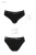 Passion PS004 Panties black трусики-слипы из хлопка с эластаном, L (чёрный)