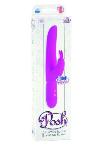 California Exotic Novelties Bounding Bunny - Вибратор, 10.75 см x 3.25 см (розовый)