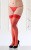 SoftLine Stockings 5514 - чулки с кружевной резинкой на силиконе, 6, (красный) SoftLine Stockings 5514 - чулки с кружевной резинкой на силиконе, 6, (красный)