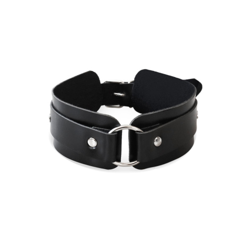 БДСМ-ошейник с кольцом Art of Sex - Martina Collar with ring